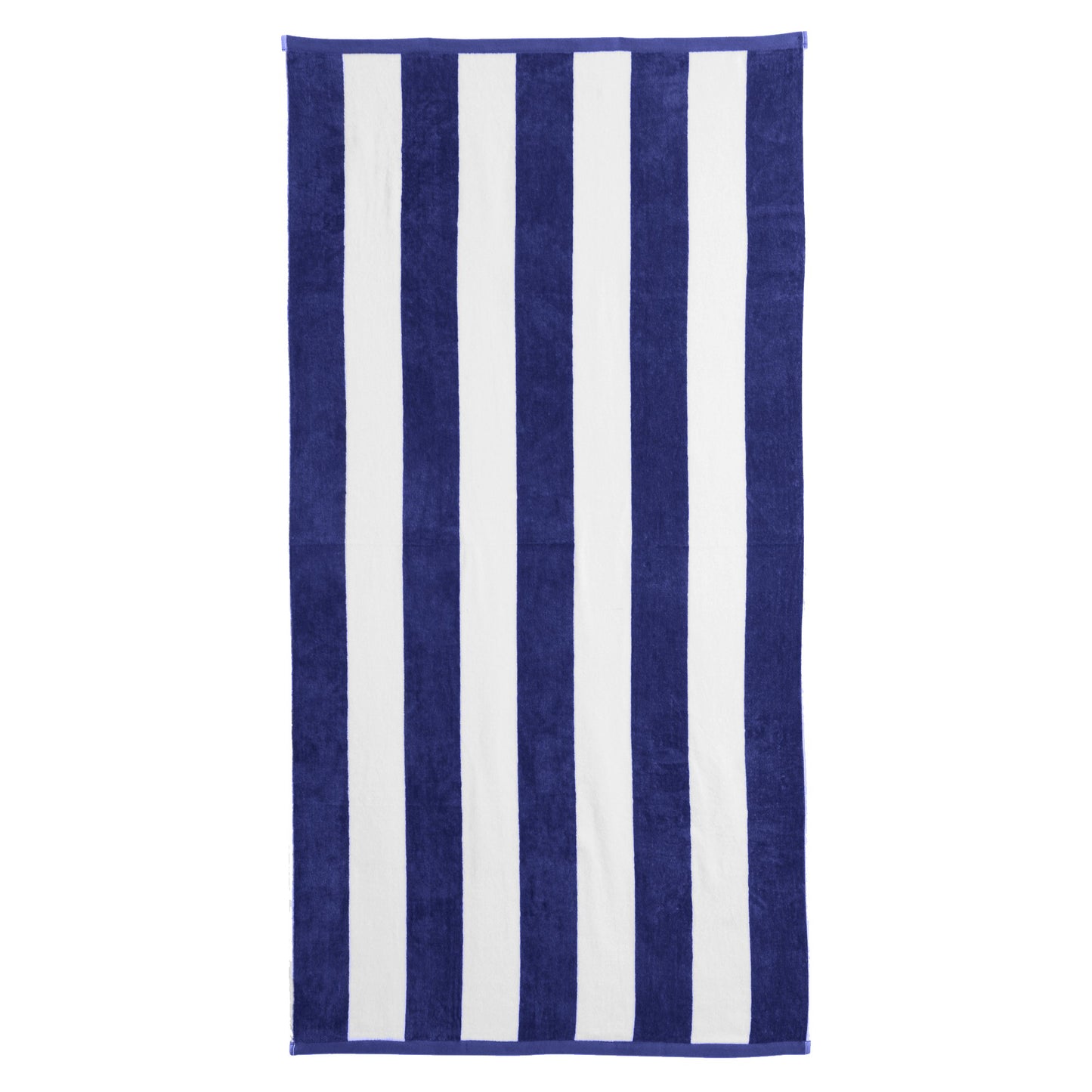 Cotton Velour Cabana Stripe Beach Towel - Novia Collection