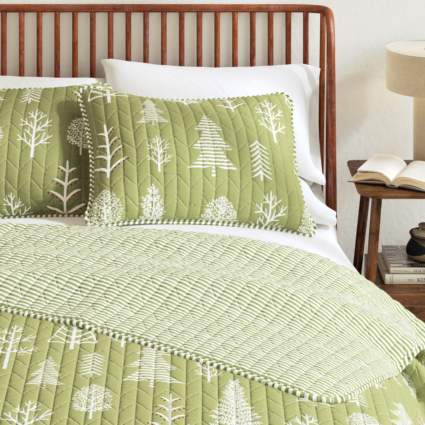 3 Piece Lodge Forest Quilt - Whistler Collection