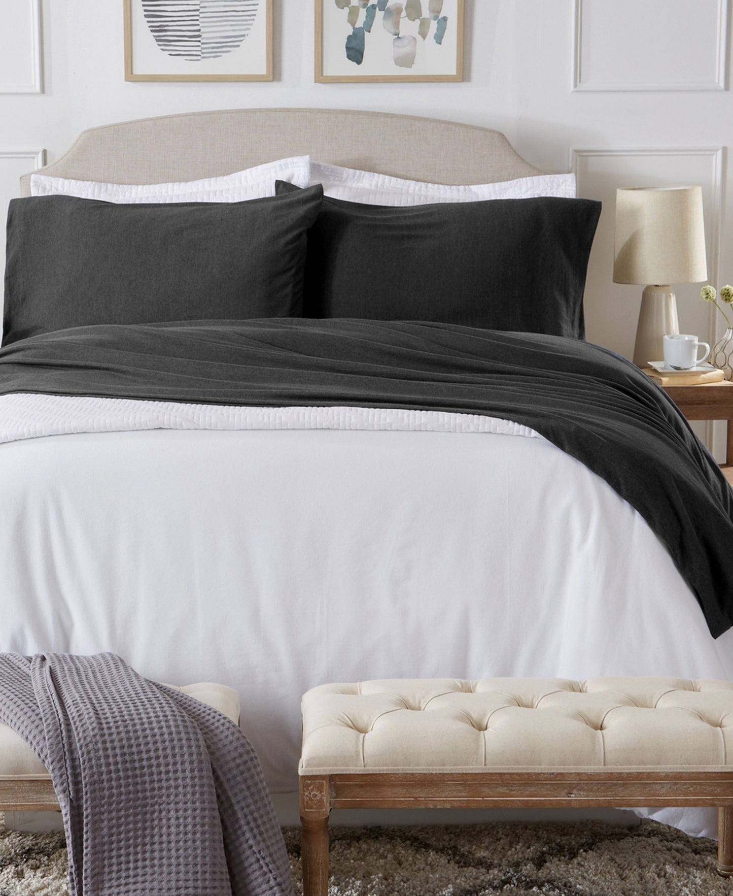Jersey Flannel Sheet Set - Cozy Flex Collection