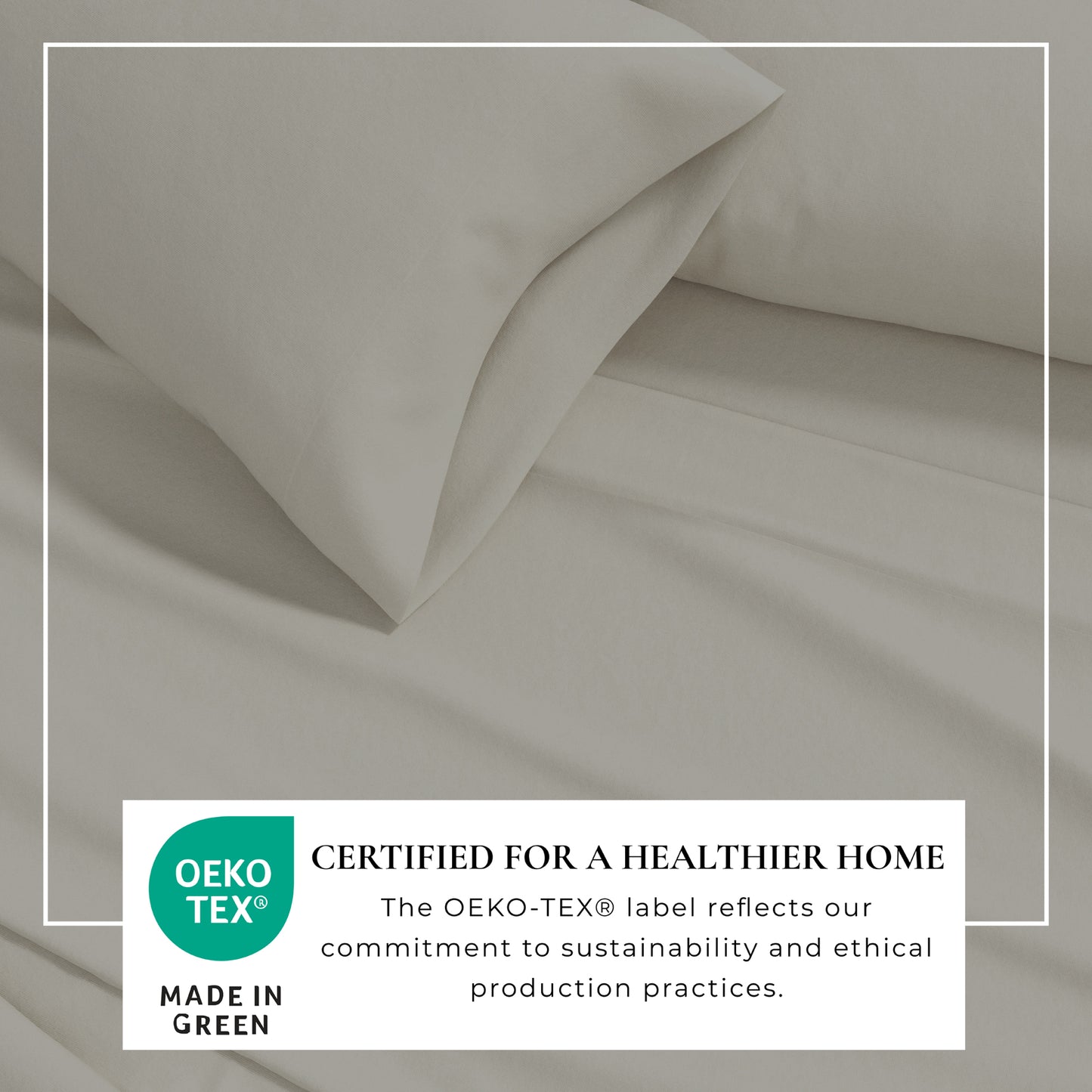 4-Piece Cotton Solid Flannel Sheet - Nordic Collection