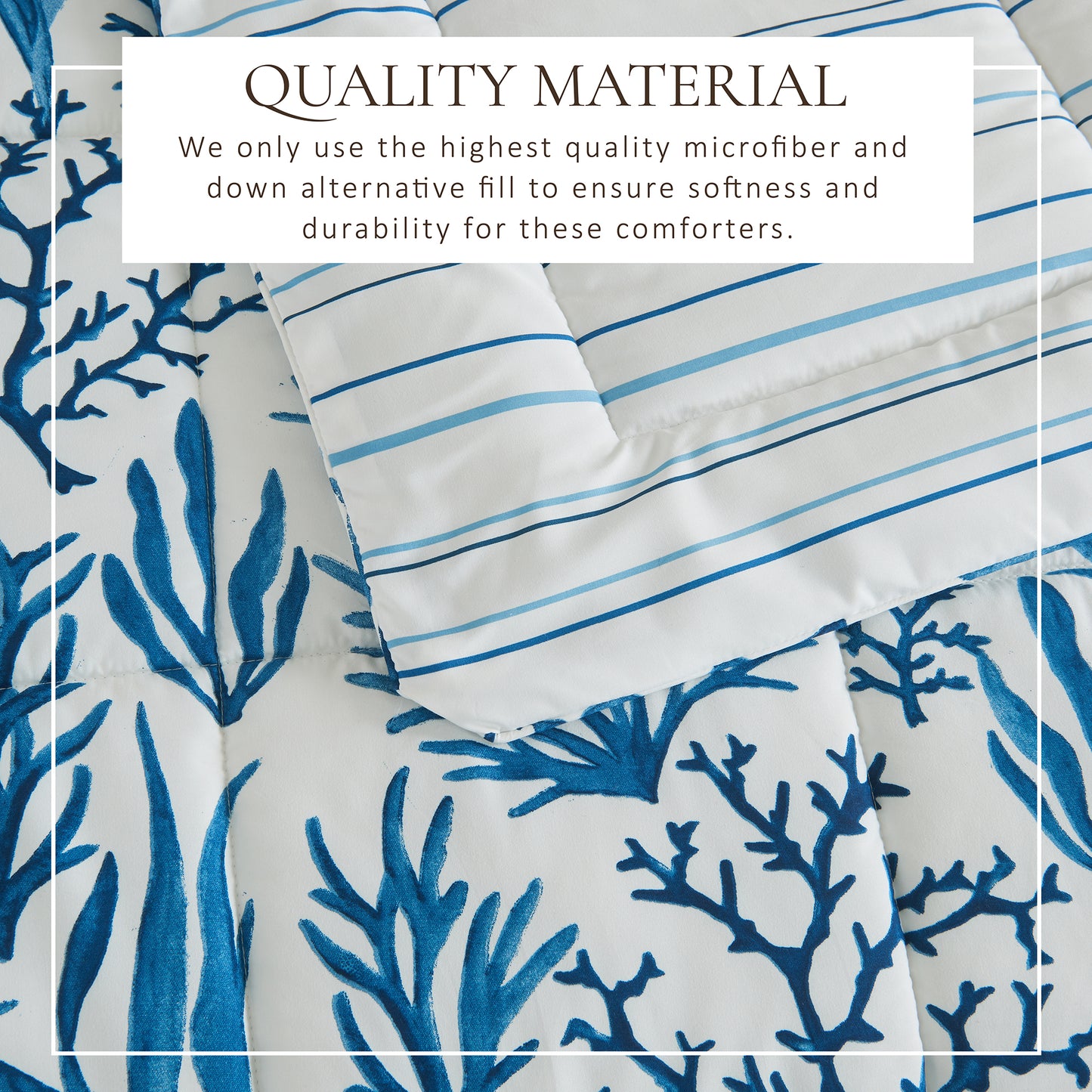 Reversible Christmas Comforter and Sham Set - Holiday / Lodge Odette Collection