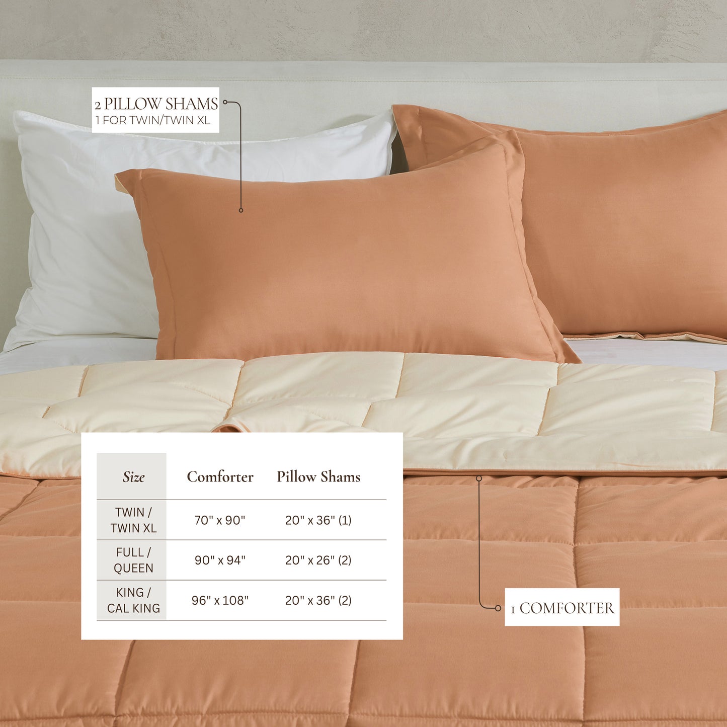 Reversible Christmas Comforter and Sham Set - Holiday / Lodge Odette Collection