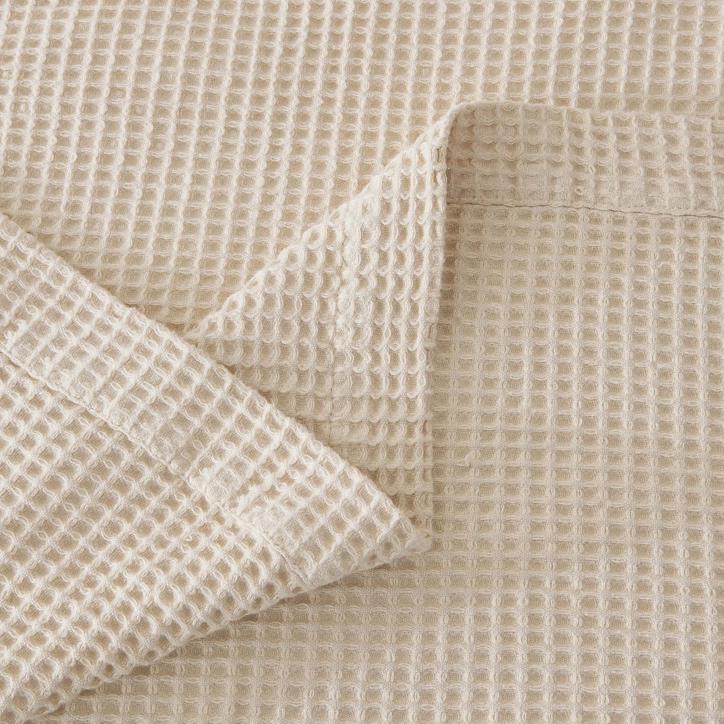 100% Cotton Waffle Weave Blanket - Mikala Collection