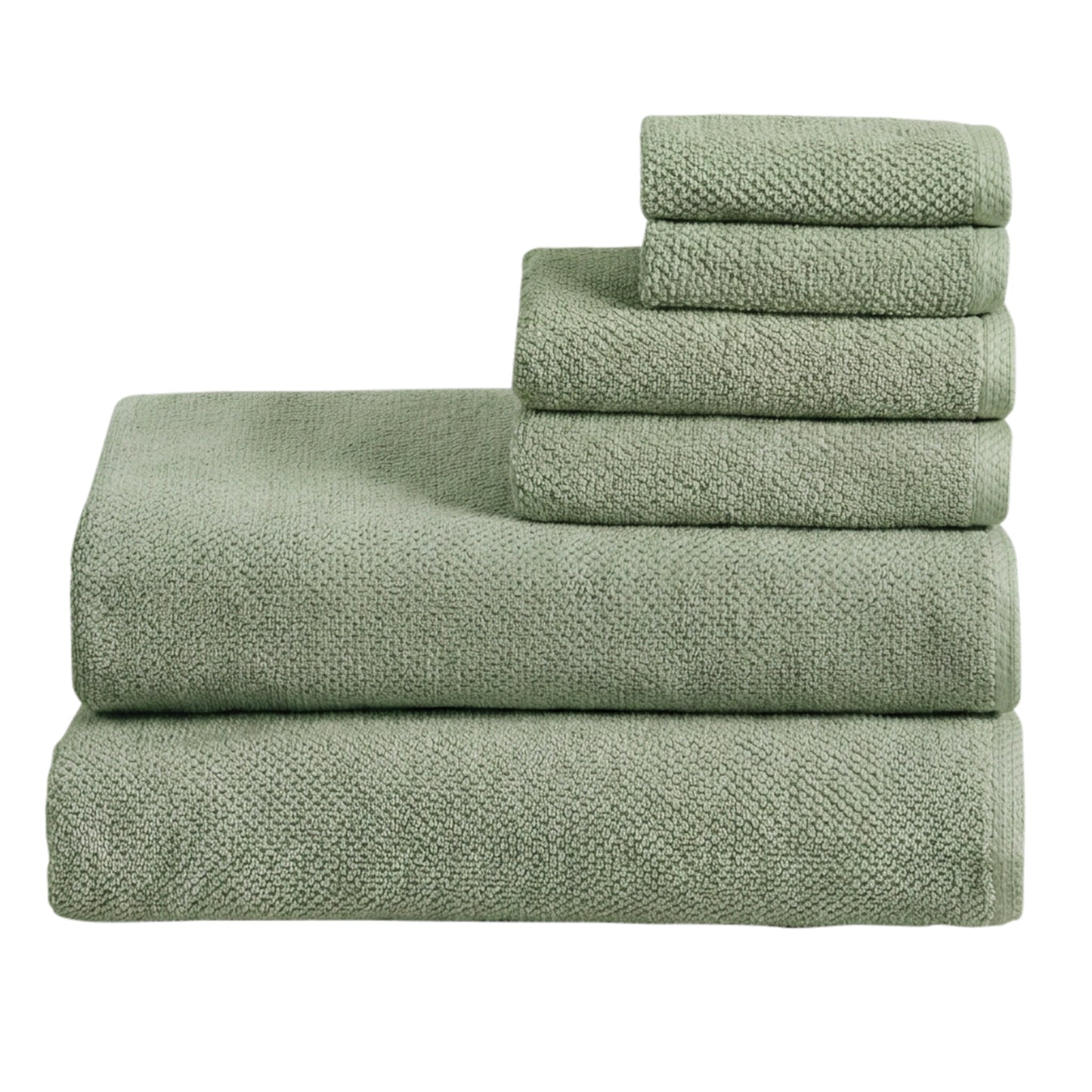 Cotton Textured Bath Towel Set - Acacia Collection