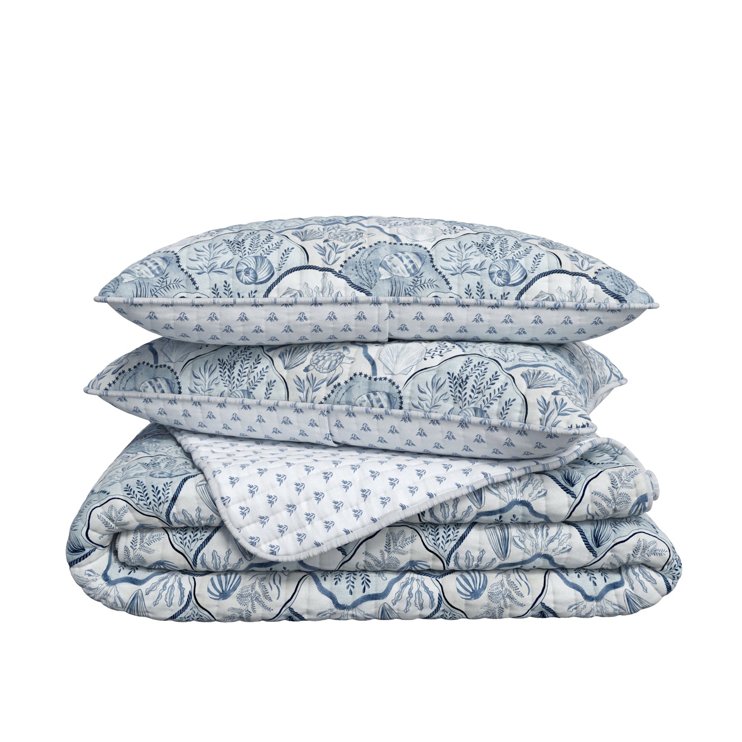 Coastal Harborview Quilt Set