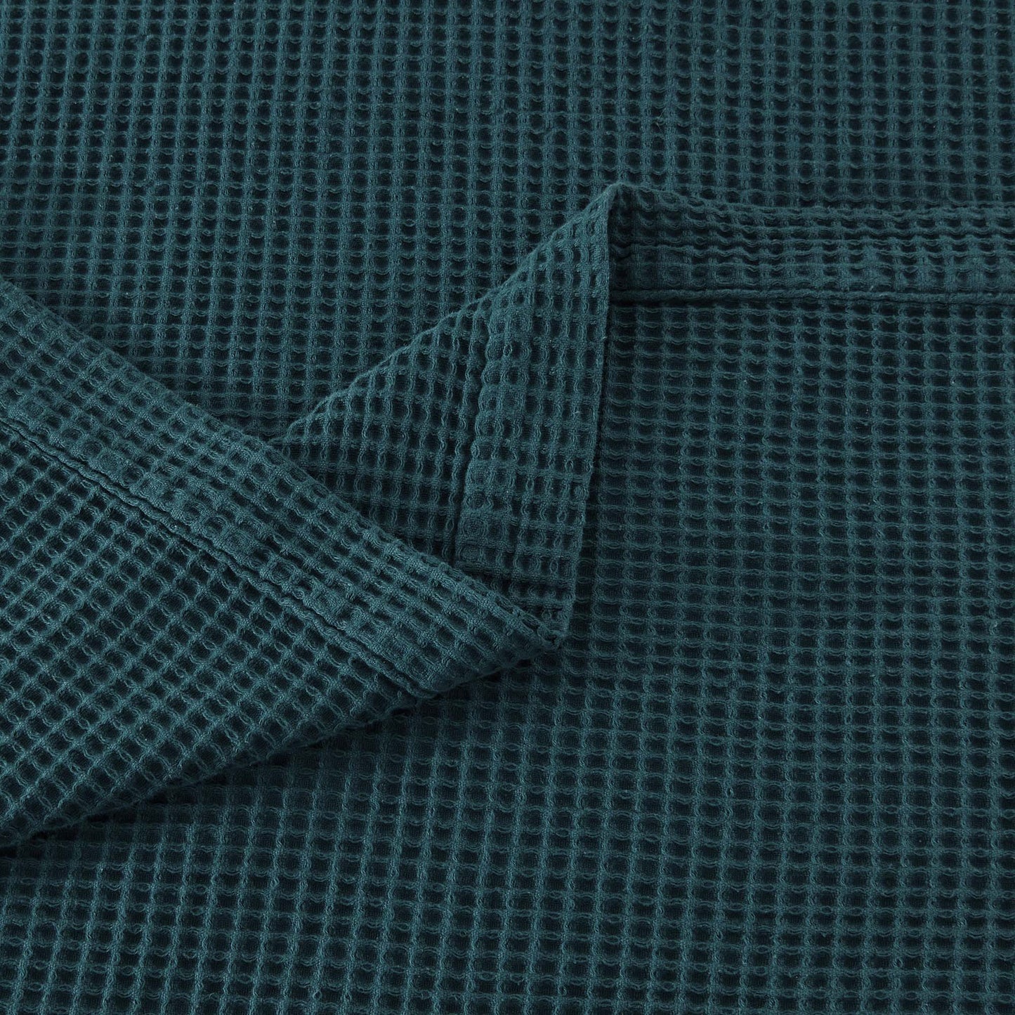 100% Cotton Waffle Weave Blanket - Mikala Collection
