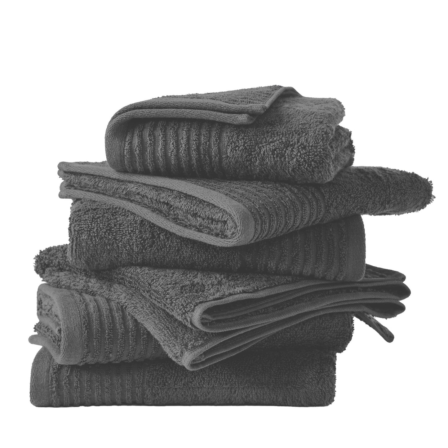 6 Pack Cotton Hand Towels - Kasper Collection