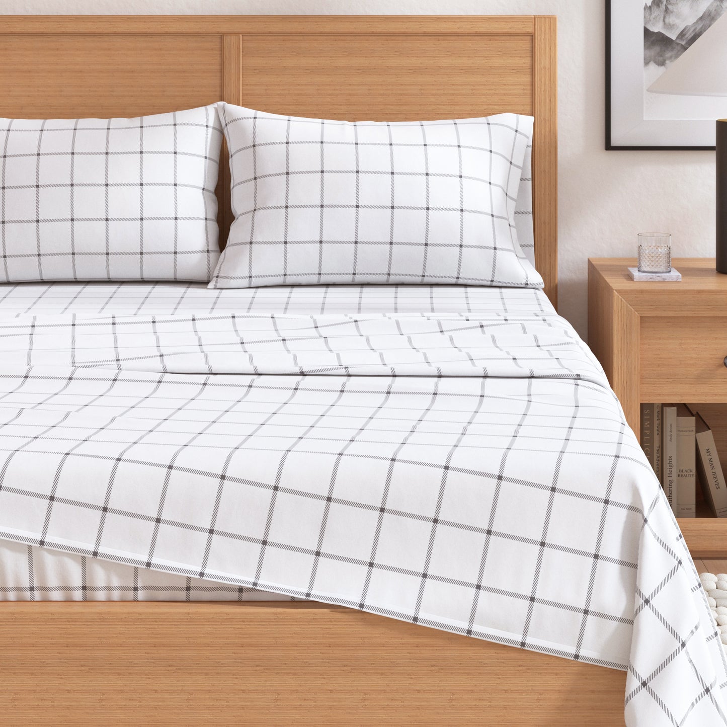 Turkish Cotton Flannel Sheet - Belle Collection