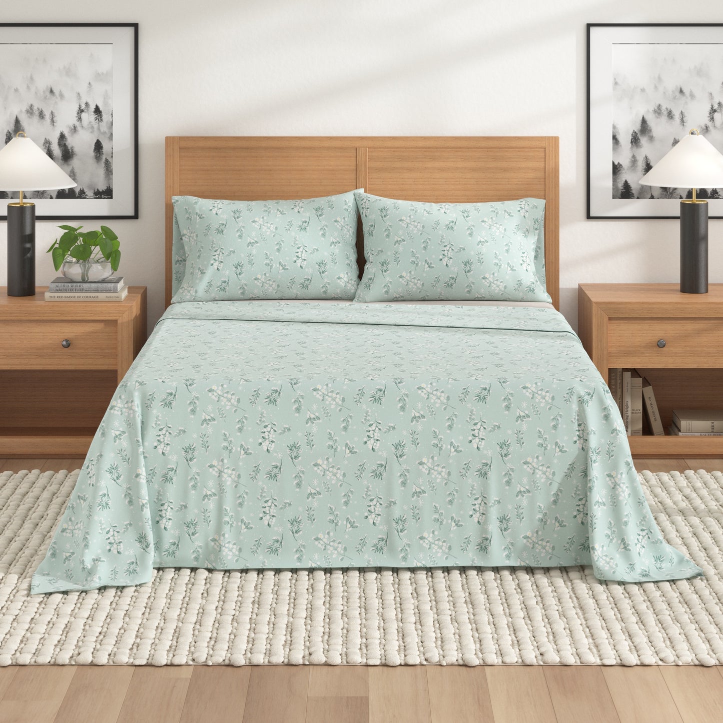 Turkish Cotton Flannel Sheet - Belle Collection