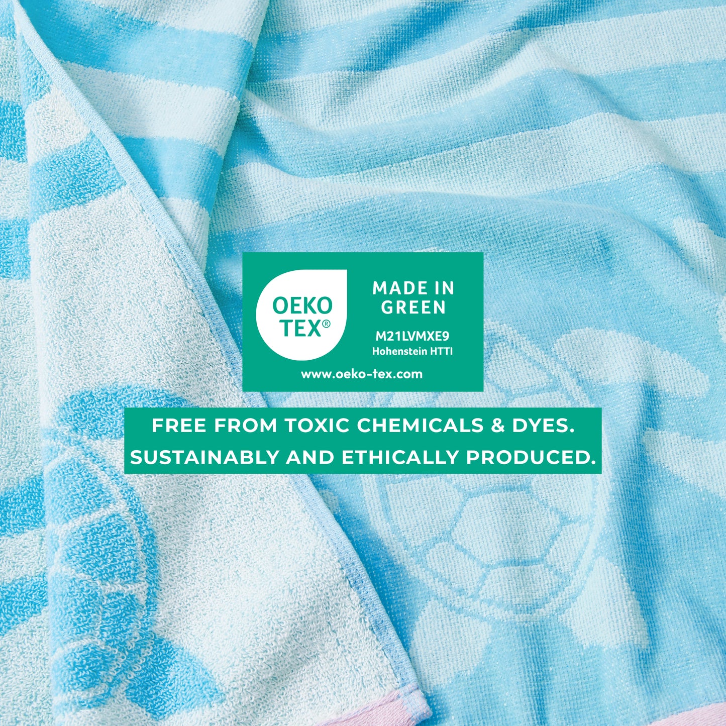 Cotton Velour Beach Towel - Maui Collection