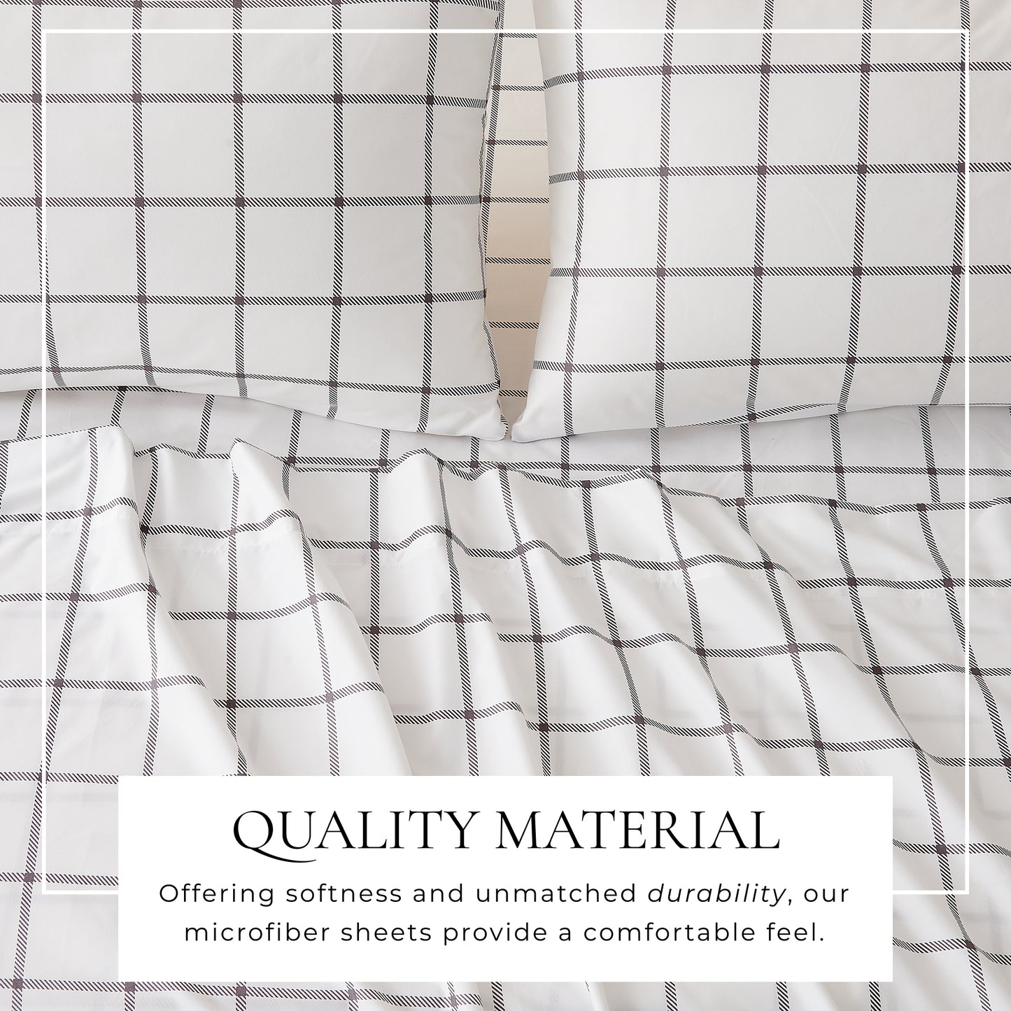 4 Piece Microfiber Sheet Set - Baylor Collection