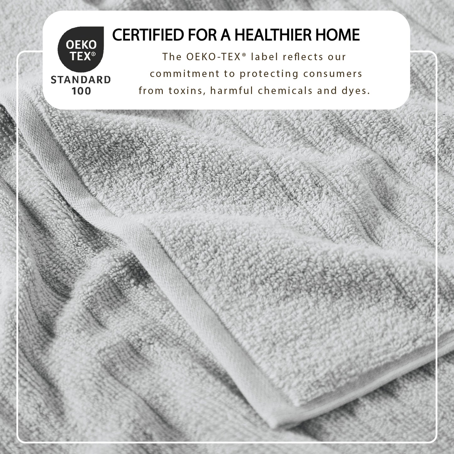 Luxury Combed Cotton Bath Towel Set - Karina Collection