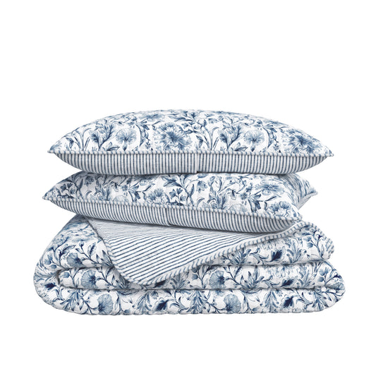 Floral Garden Quilt Set - English Garden Collection