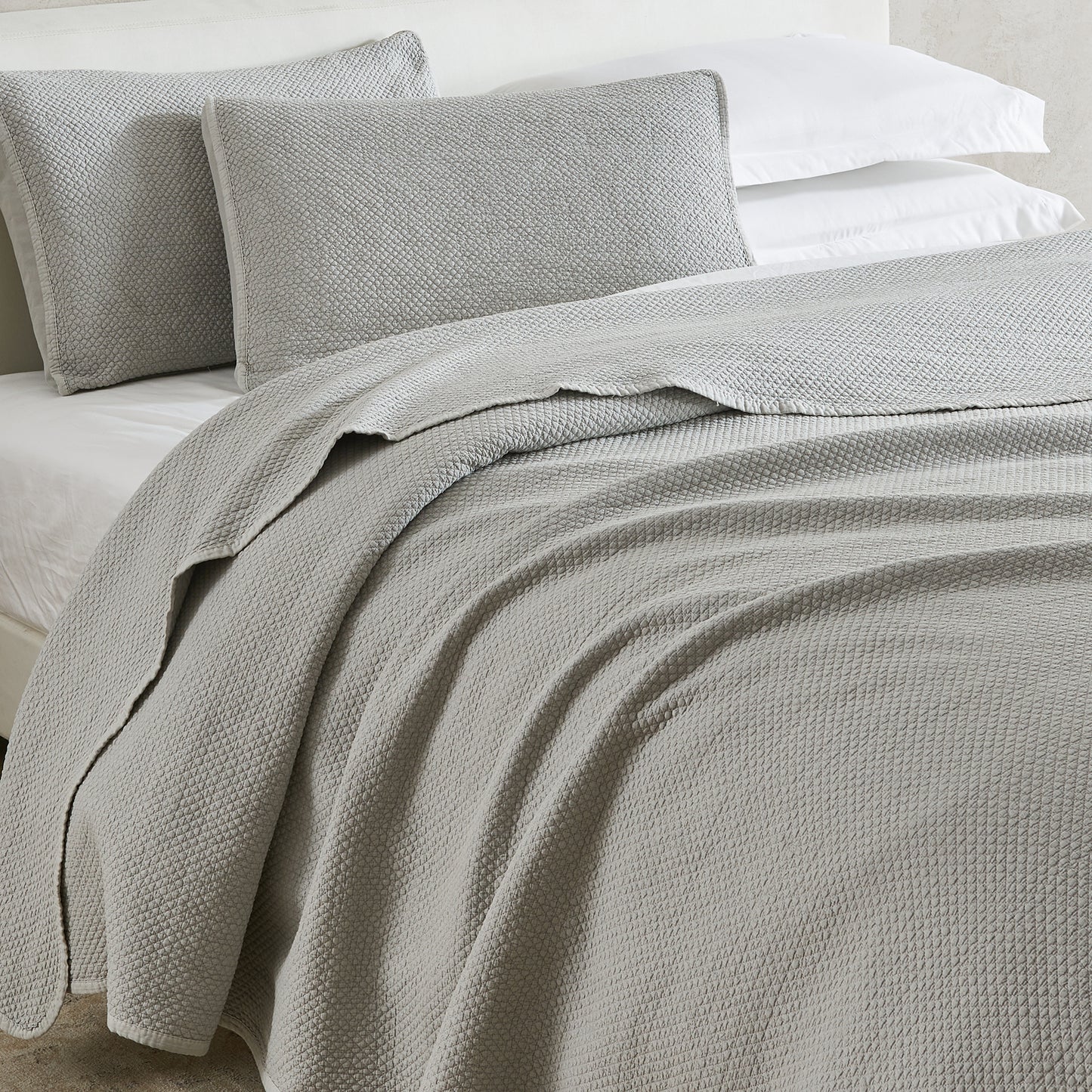 Stonewashed Relaxed Quilt Set - Vittoria Collection