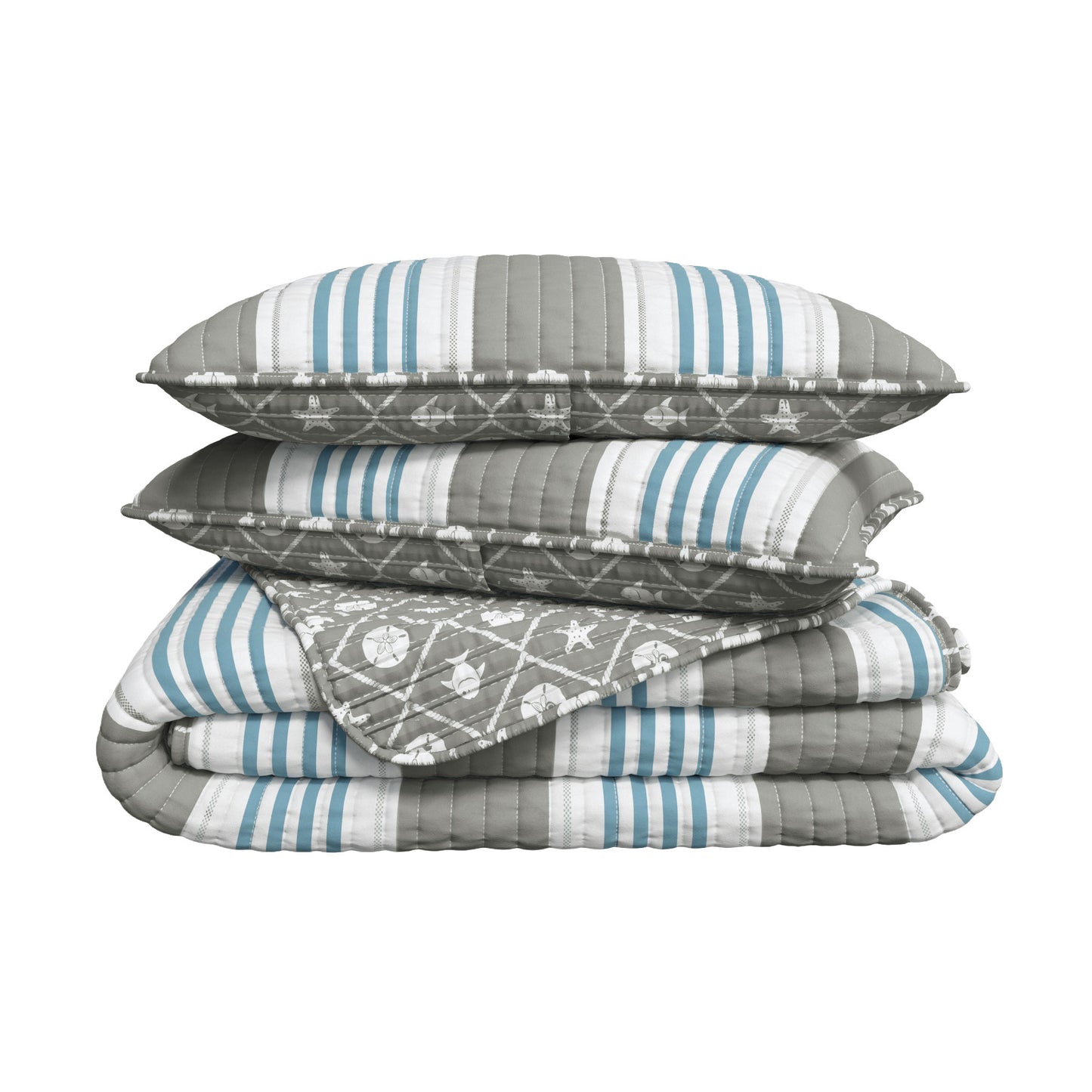 St. Croix Collection Coastal Quilt Set