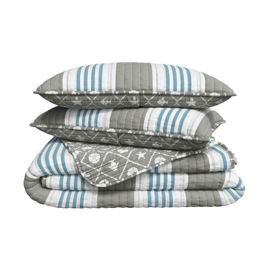 St. Croix Collection Coastal Quilt Set