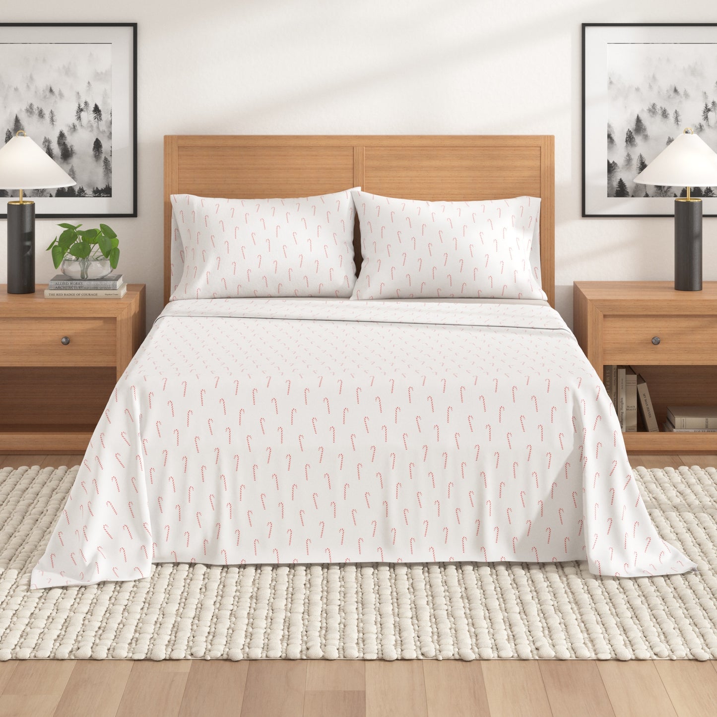 100% Turkish Cotton Flannel Sheet Sets - Boulder Collection