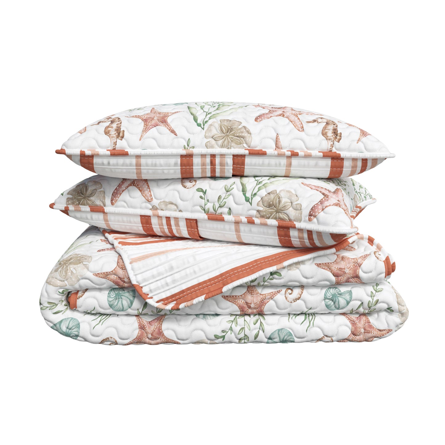 Castaway Coastal Quilt Set
