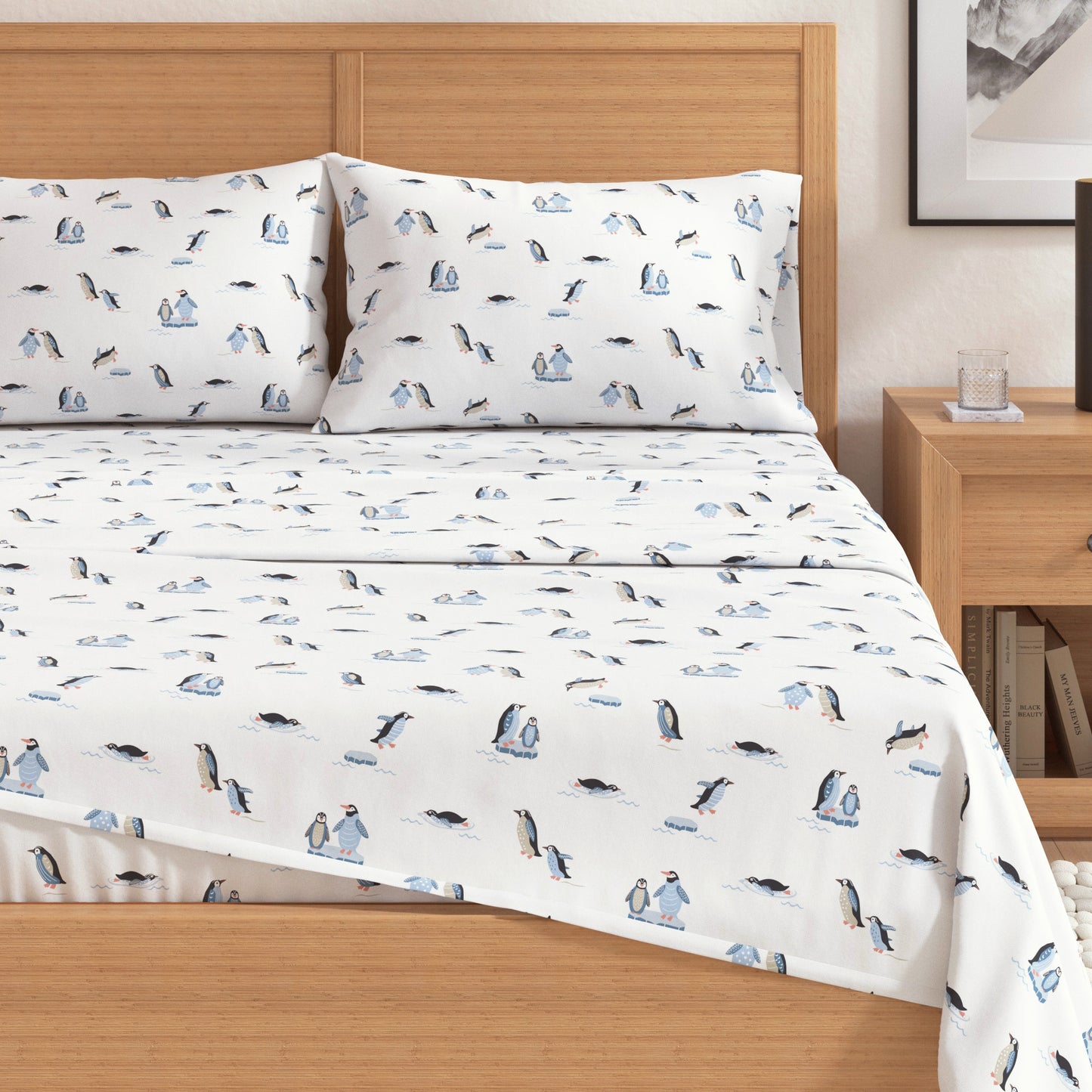 4-Piece Turkish Cotton Flannel Sheet - Lakeview Collection
