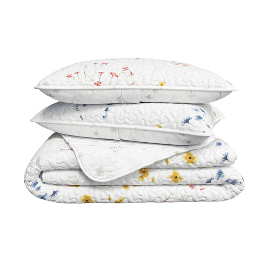 Wildflower Floral Quilt Set - Marianne Collection