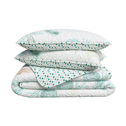 Key West Collection Coastal Quilt Set