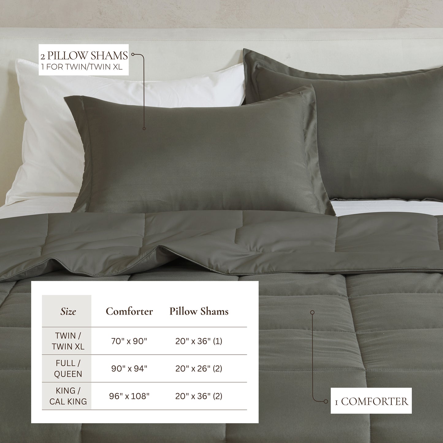 Reversible Christmas Comforter and Sham Set - Holiday / Lodge Odette Collection