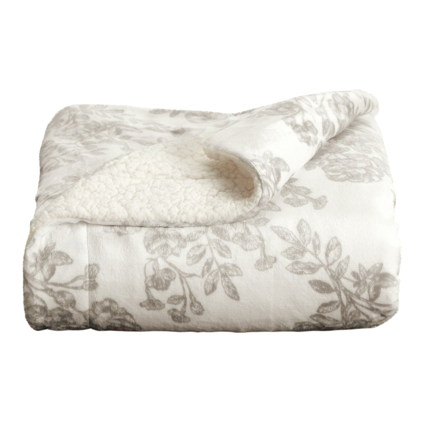 Velvet Plush Sherpa Luxury Bed Blanket