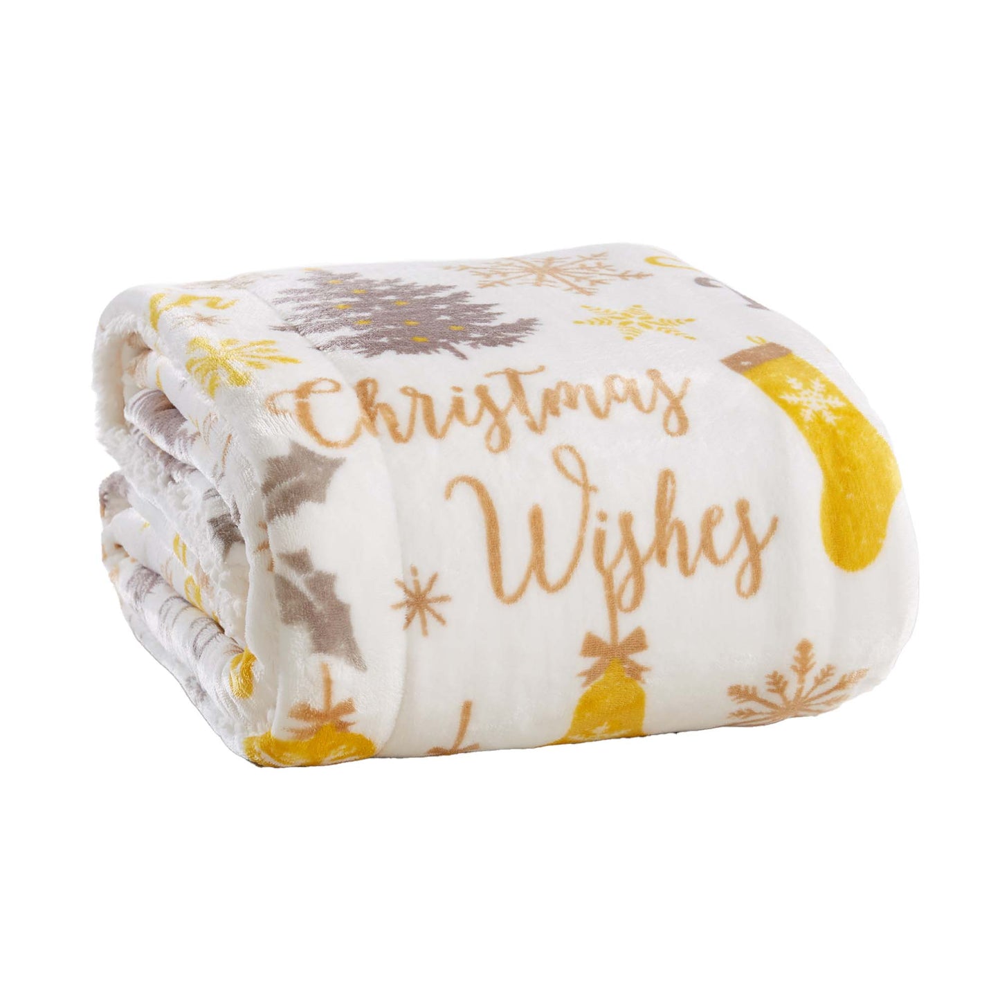 Holiday Sherpa Throw - Esmay Collection