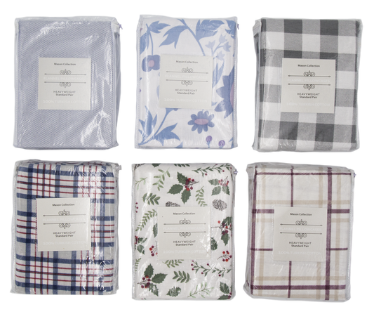 Print Flannel Pillowcases